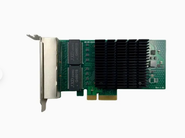 Hz11860t4 Gigabit Four-Port Ethernet Pcie Network Card Internal Wireless Server Application with RJ45 Interface Products Stock