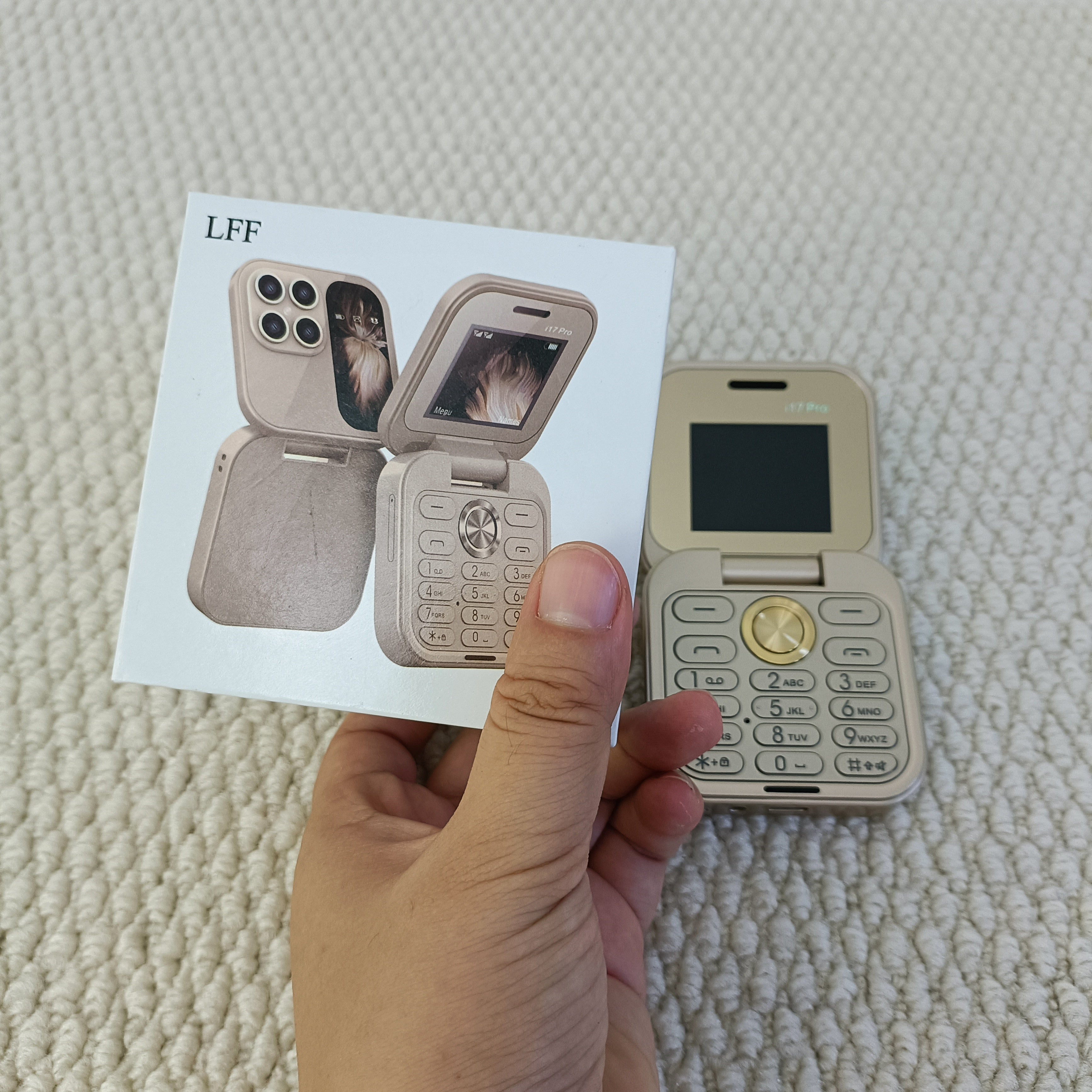 LFF Unlocked Flip Phone for Seniors