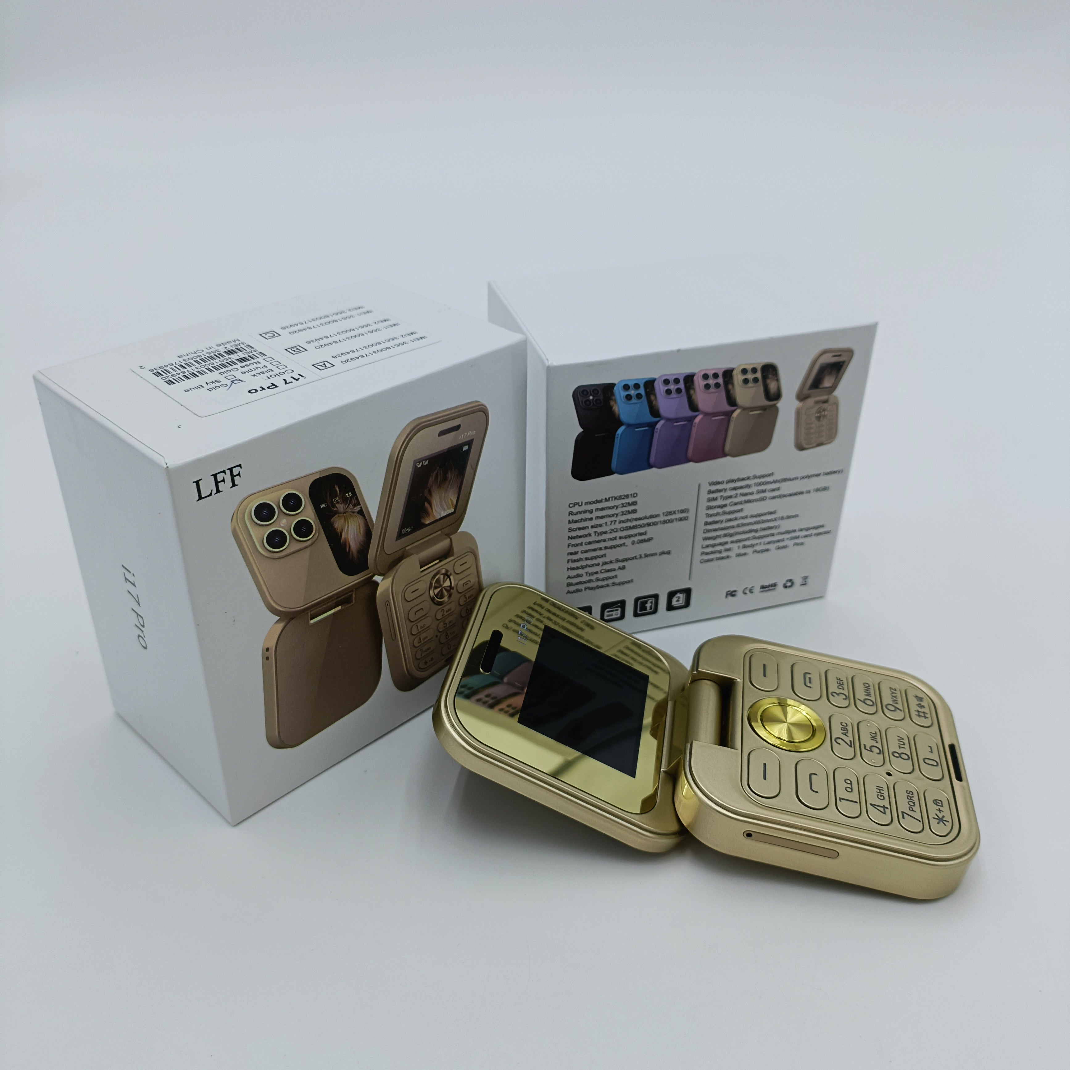 LFF Unlocked Flip Phone for Seniors