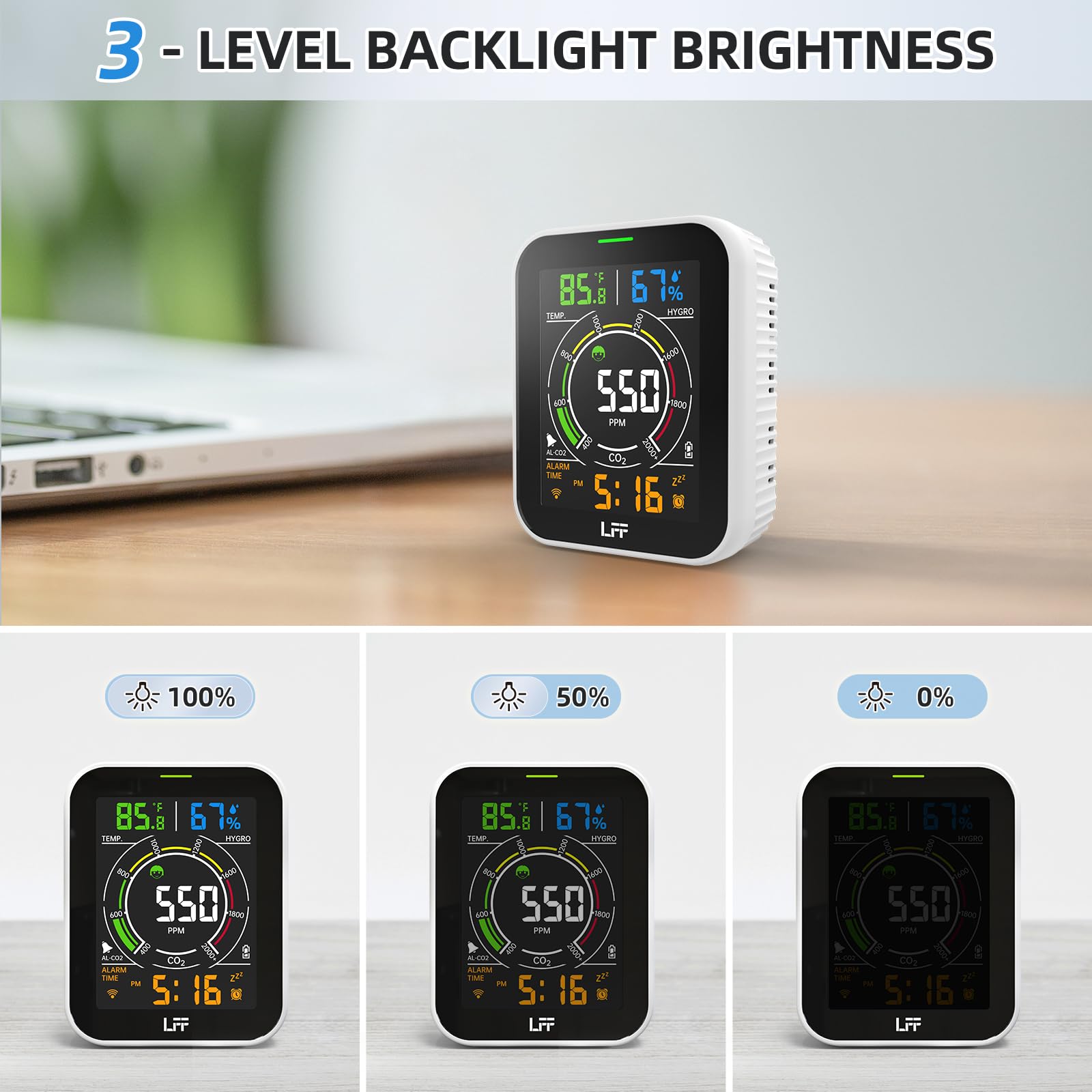LFF LAQ-963 WIFI Carbon Dioxide Meter