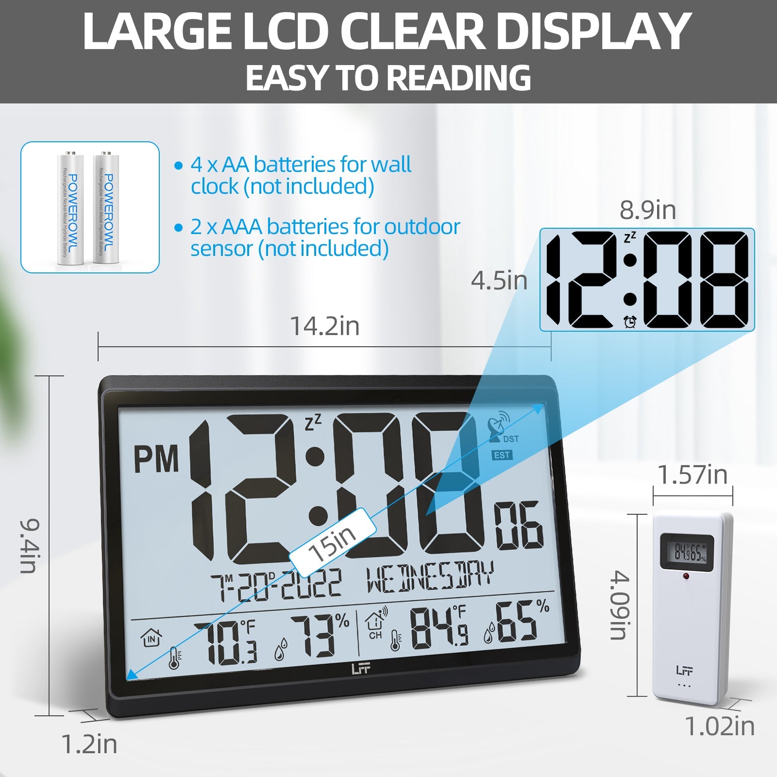 LFF LWC100/LWC150 Atomic Clock