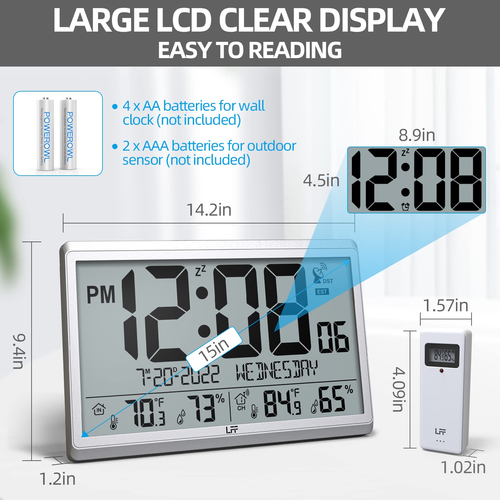 LFF LWC100/LWC150 Atomic Clock