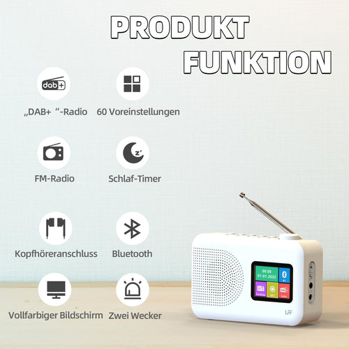 LFF Digital Dab Radio LDR107