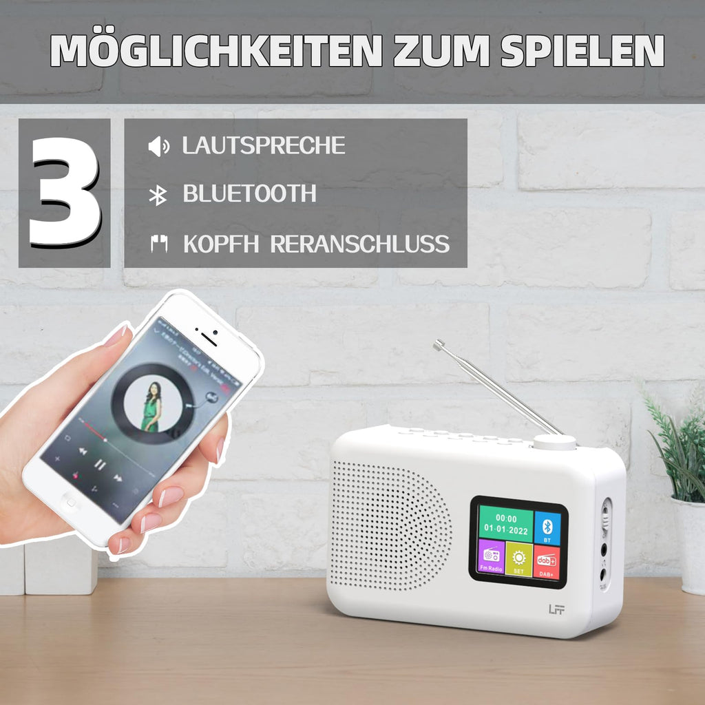 LFF Digital Dab Radio LDR107