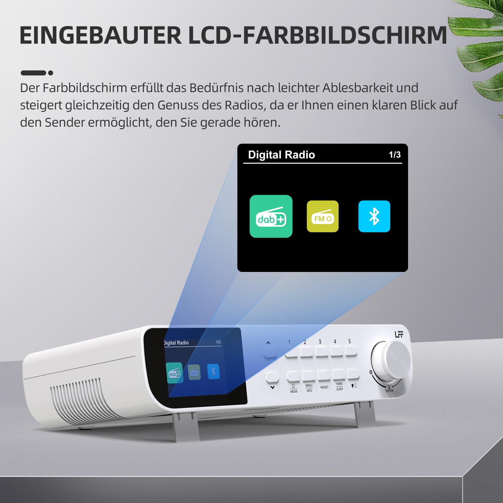 LFF Kitchen Dab Radio LDR112