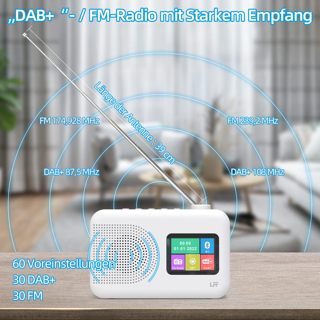 LFF Digital Dab Radio LDR107