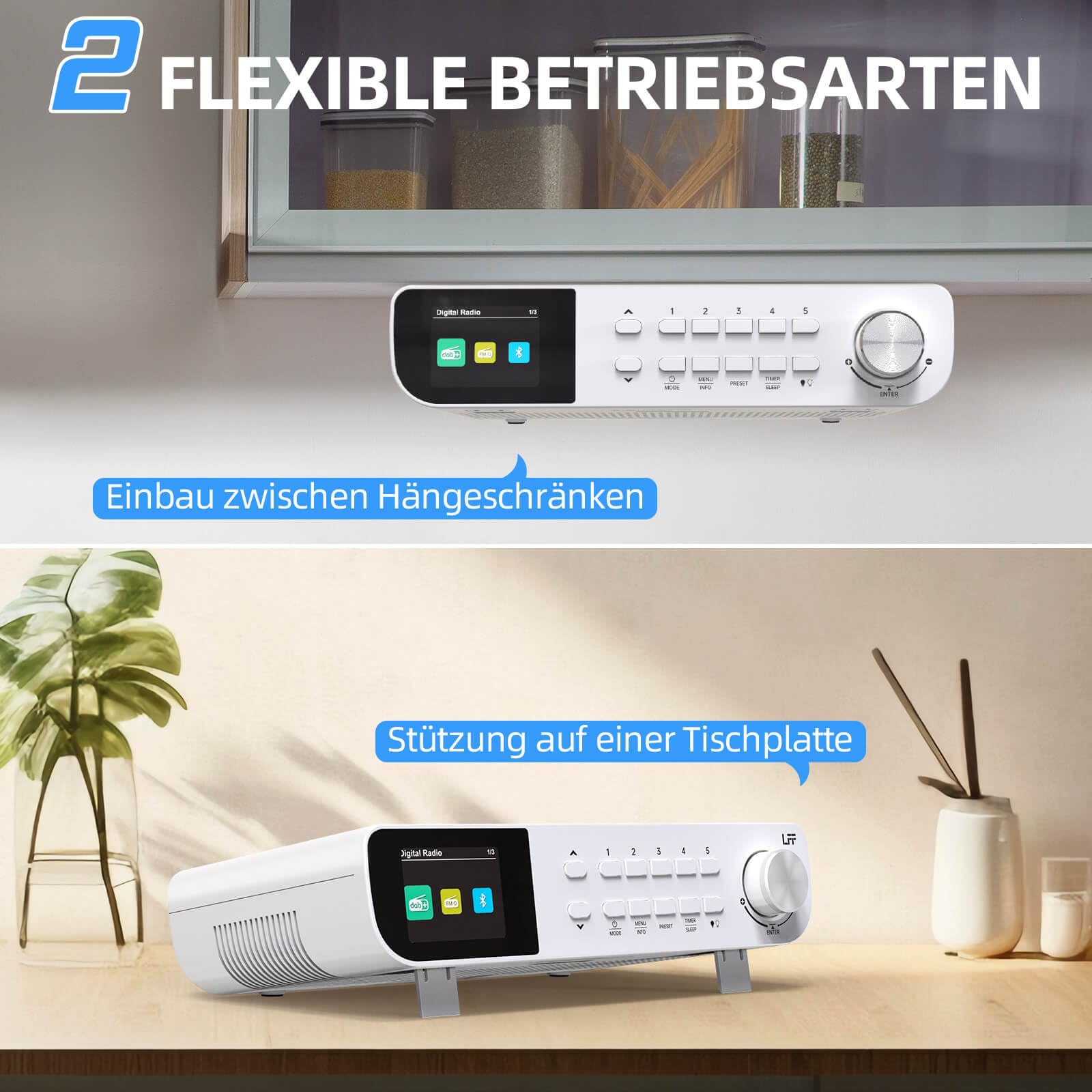 LFF Kitchen Dab Radio LDR112