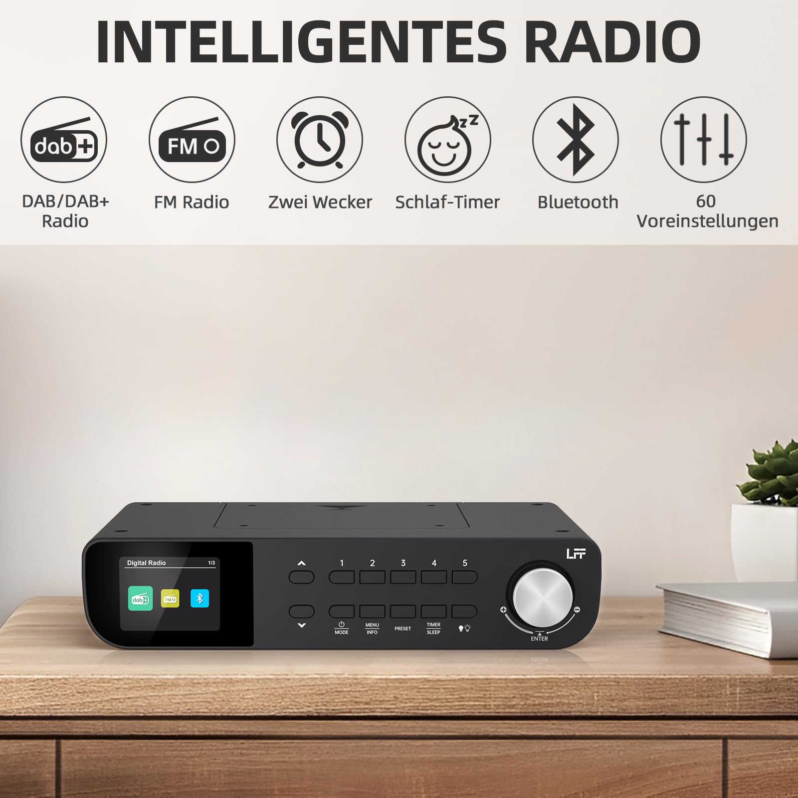 LFF Kitchen Dab Radio LDR112