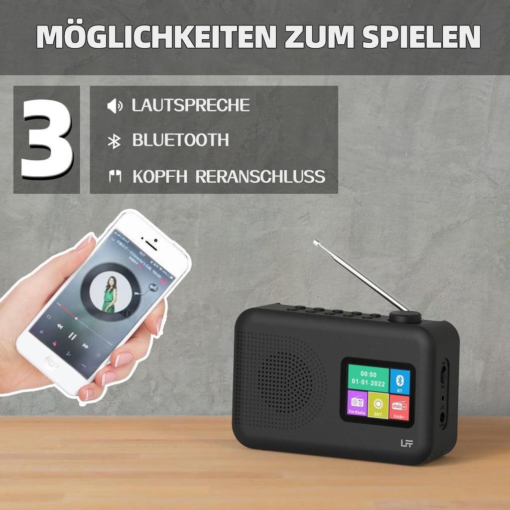 LFF Digital Dab Radio LDR107