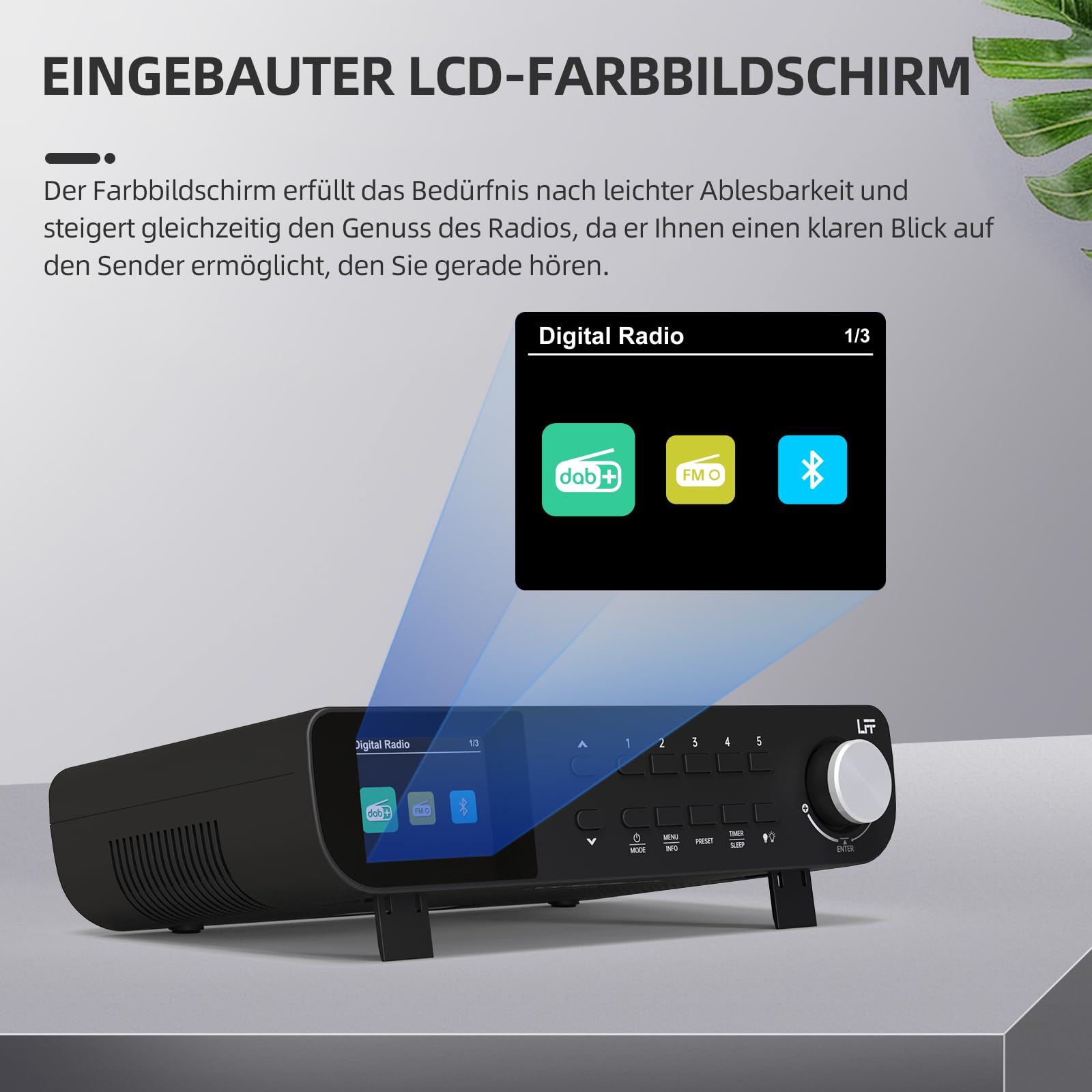 LFF Kitchen Dab Radio LDR112
