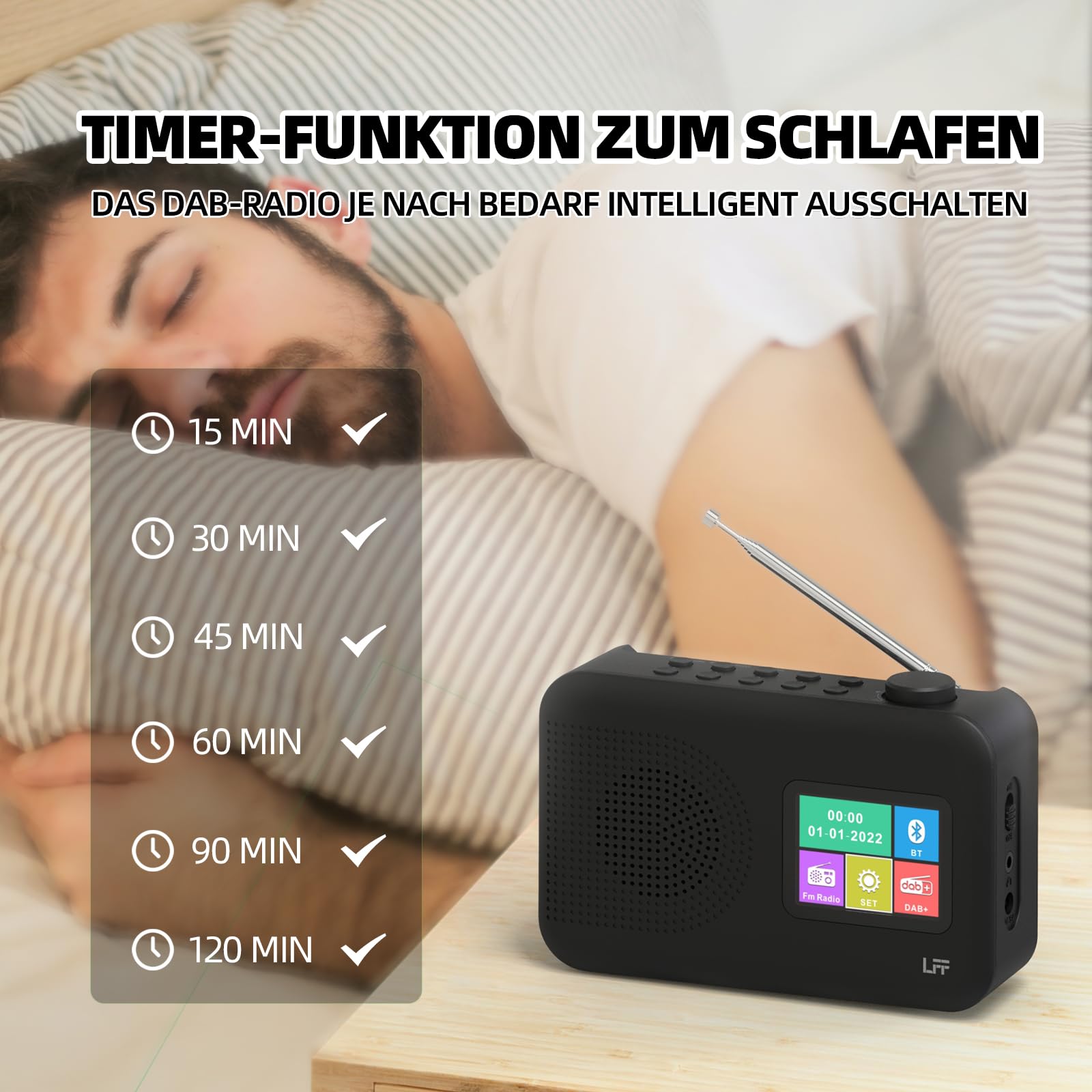 LFF Digital Dab Radio LDR107