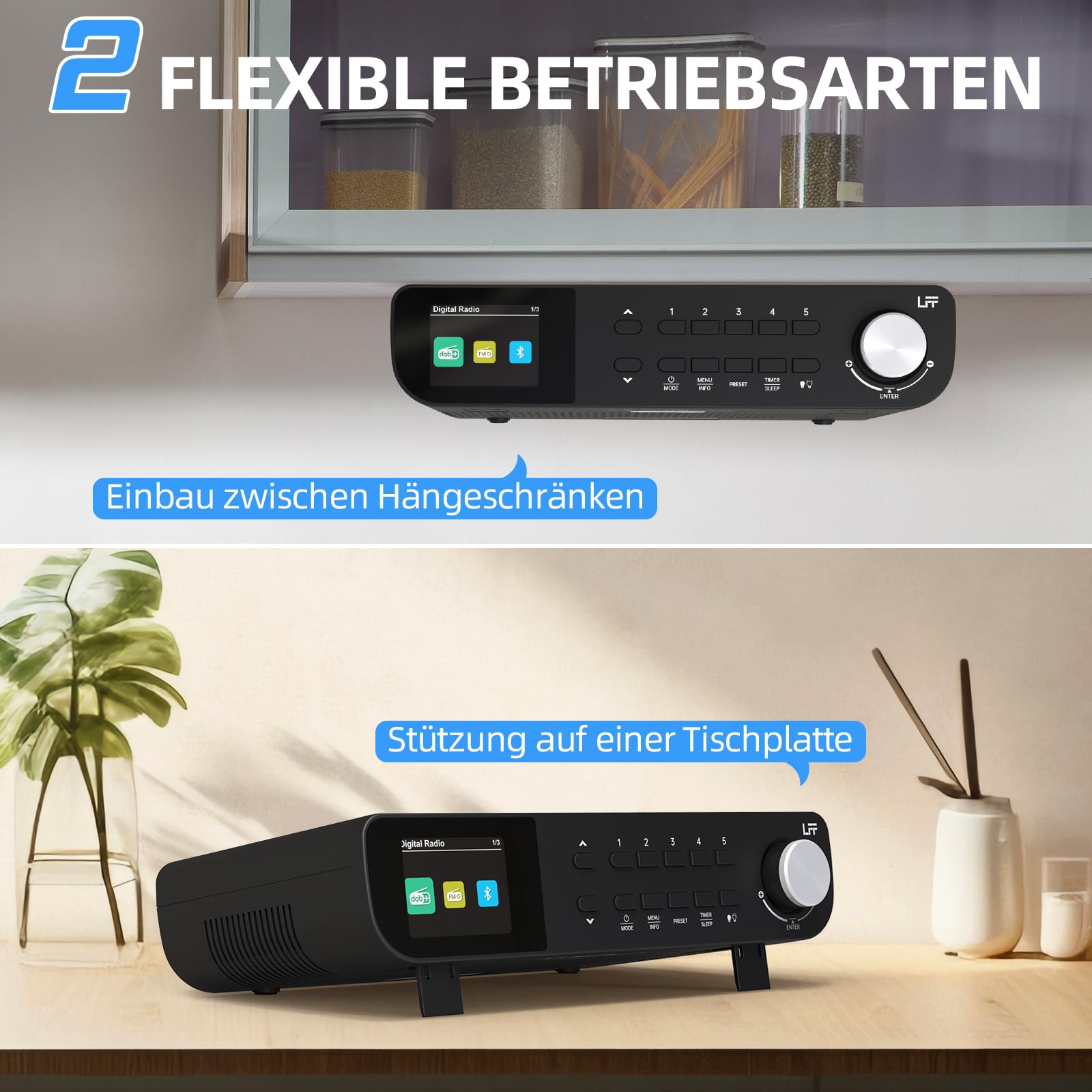 LFF Kitchen Dab Radio LDR112